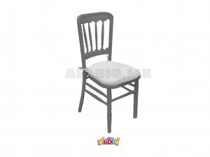 Alabio silla Versalles plata