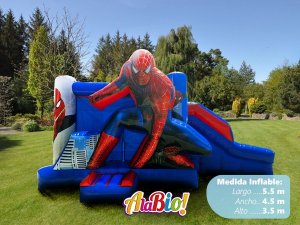 Inflable Spiderman renta