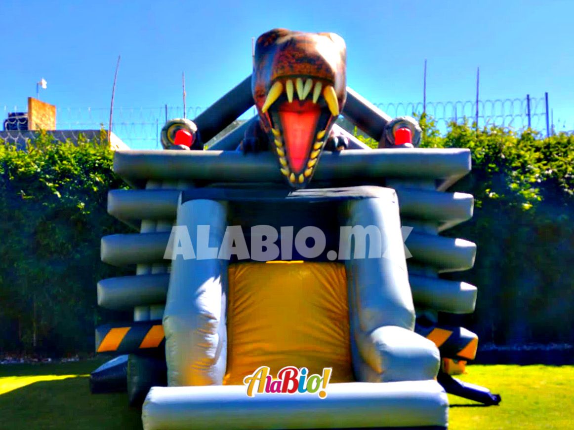 Renta de inflable dinosaurio T Rex en Puebla y Tlaxcala | Alabío